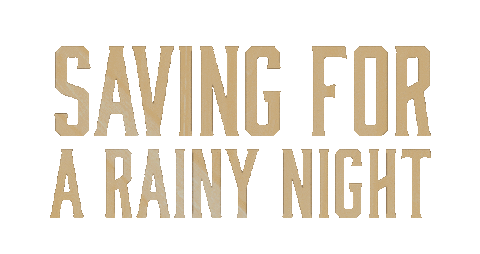 Saving For A Rainy Night Sticker by Walker Montgomery