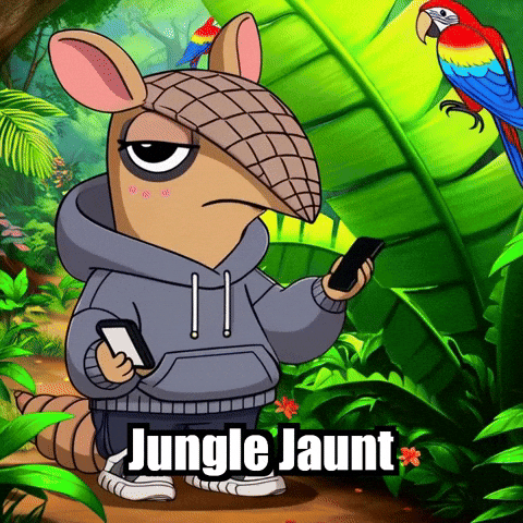 Jungle Exploration GIF by Chillo Dillo
