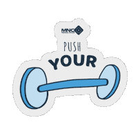 Do It Gym Sticker by MNC Kapital Indonesia