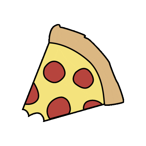 thesitterclub giphygifmaker pizza nyc new york city Sticker