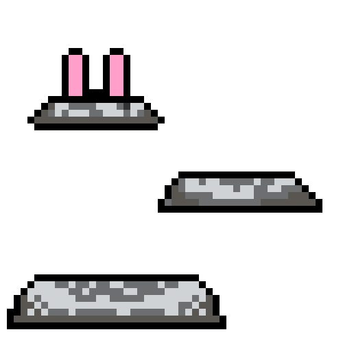 Pixel Hello Sticker