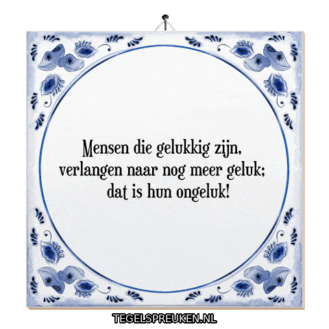 Hoop Nl Sticker by Tegelspreuken.nl