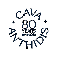 cavaanthidis cava 80years cavaanthidis 80yearsanthidis Sticker