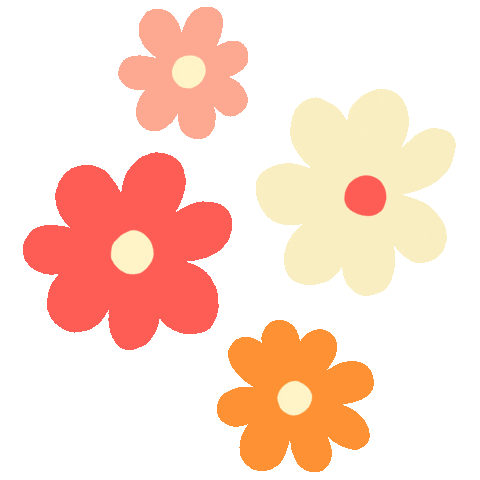 Summer Flowers Sticker
