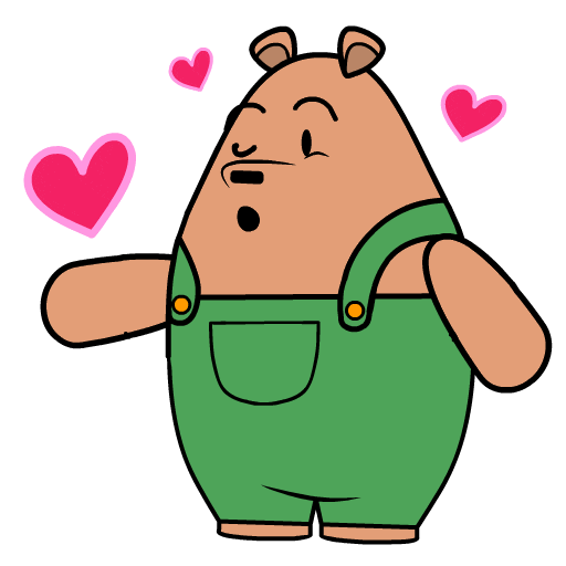 Happy In Love Sticker