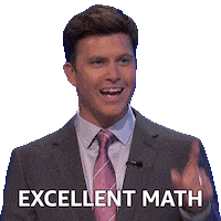 Colin Jost Sticker by Jeopardy!