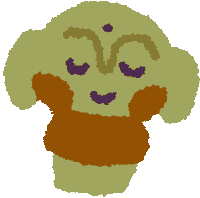 Illustration Statue Sticker