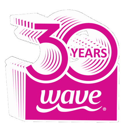 30 Years Wave Sticker by Ball Horticultural Co