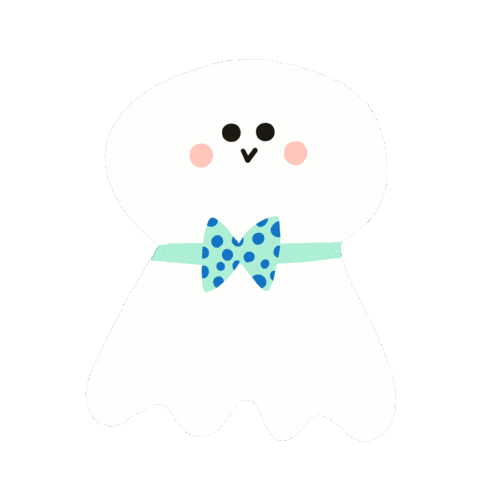 Halloween Ghost Sticker by Poca Poca Studio