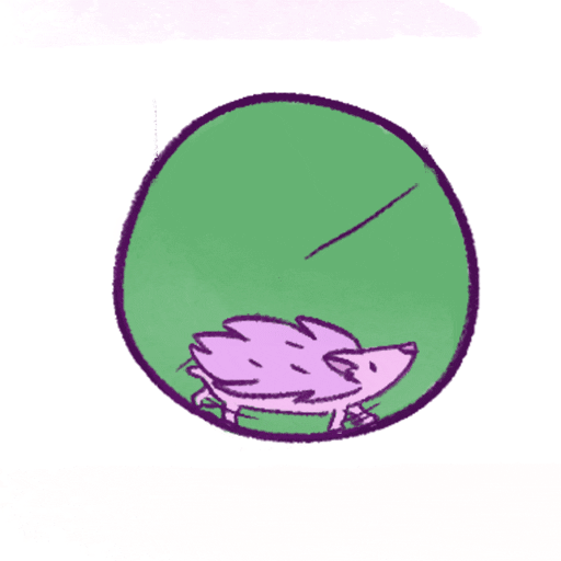quesito-artstyle giphyupload run hedgehog quesito Sticker