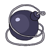 Boom Bomb Sticker by Demic