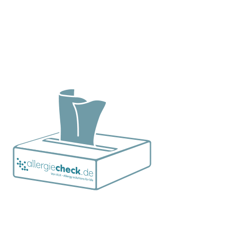 allergiecheck giphyupload pollen allergy allergie Sticker