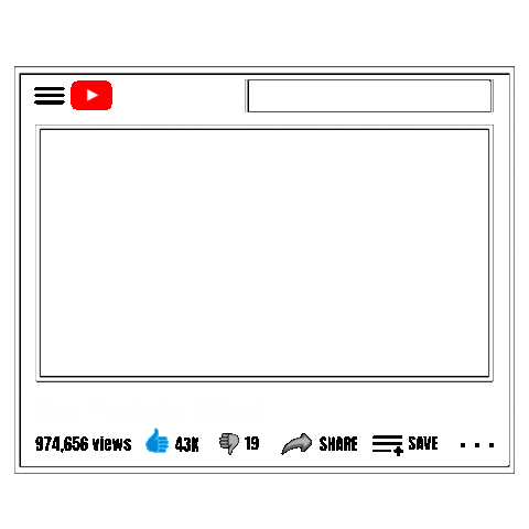 Youtube Sticker by Shelly Saves the Day