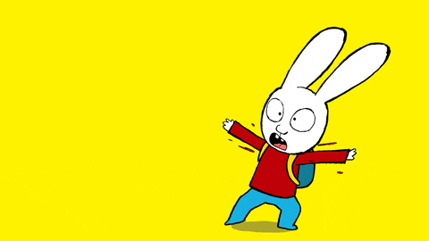 Fall Falling GIF by Simon Super Rabbit