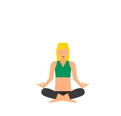 Hair Yoga Sticker by SedalMexico