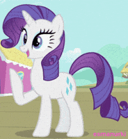 Pony Rarity GIF