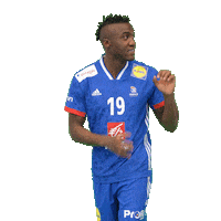Luc Abalo Yes Sticker by Fédération Française de Handball