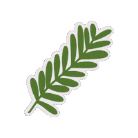 Leaf Geneva Sticker by LesHallesDeLaJonction