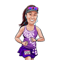 Chicago Marathon Running Sticker by eBibs