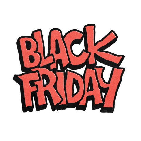 Black Friday Shopping Sticker by subtlestrokes