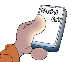 Check It Out Sticker by Elnaz  Abbasi