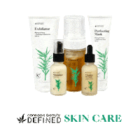 MJNA natural cbd skin care go green Sticker
