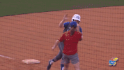 excited celebration GIF by Kansas Athletics