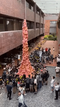 Students at University of Hong Kong Commemorate Tiananmen Square Anniversary
