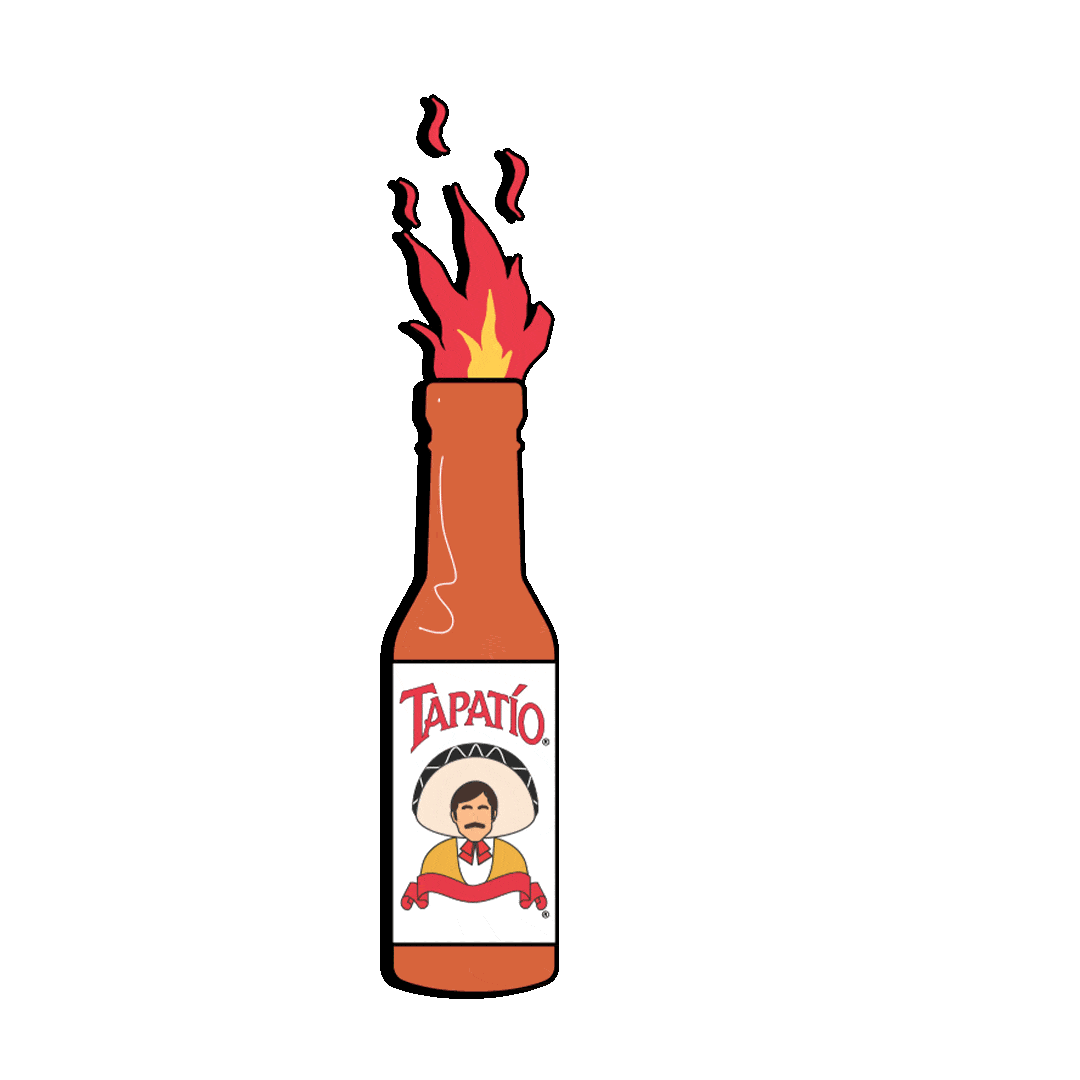 Hot Sauce Mexico Sticker by Tapatio Hot Sauce