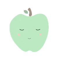 manuelicas apple fruit pastel fruta Sticker