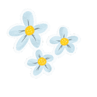 monpaloch love flowers daisy bloom Sticker