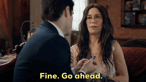 Go For It Whatever GIF by CBS