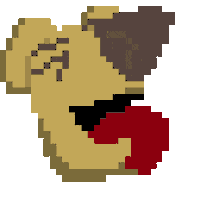 aRough1 animation pixel pixelart laugh Sticker