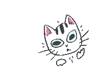 kkingillustration cat oh boy kkingillustration Sticker