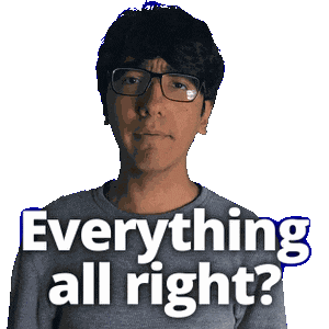 Feeling All Right Sticker