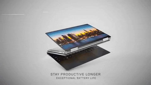 Dell giphygifmaker laptop battery productivity GIF