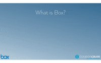 Box Faq GIF by Coupon Cause