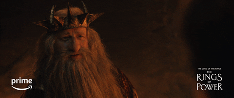 Lord Of The Rings King GIF by Amazon Prime Video