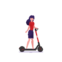 Hoplagit Sticker by Hop Scooter