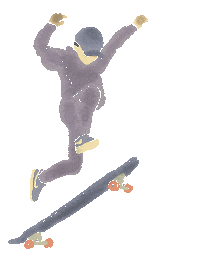 Skate Lb Sticker
