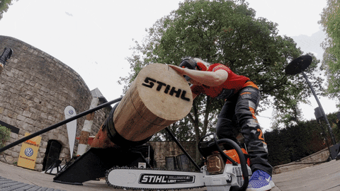 STIHLTIMBERSPORTSGER giphyupload stihl timbersports stihl timbersports GIF