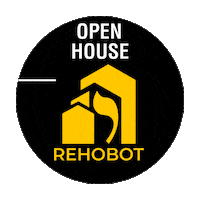 rehobotrealestate open house bienes raices rehobot Sticker