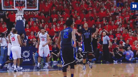 College Basketball Hoops GIF by Duke Men's Basketball