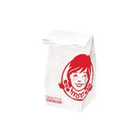 to go bag Sticker by Wendy's