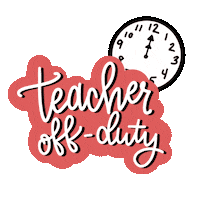 mrscallscampers school teacher teaching teach Sticker