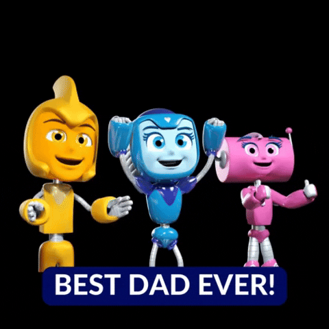 Fathers Day Cheer GIF by Blue Studios