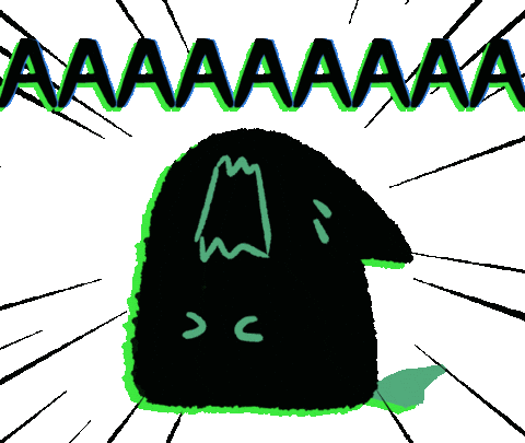 Cat 尖叫 Sticker