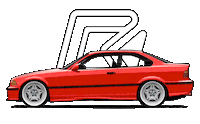 Air Ride Bmw Sticker by Castor Suspensões