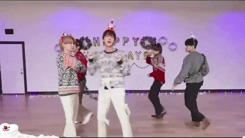Dance Happy Holidays GIF