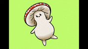 ArmageddonOctopus cute kawaii wave character GIF